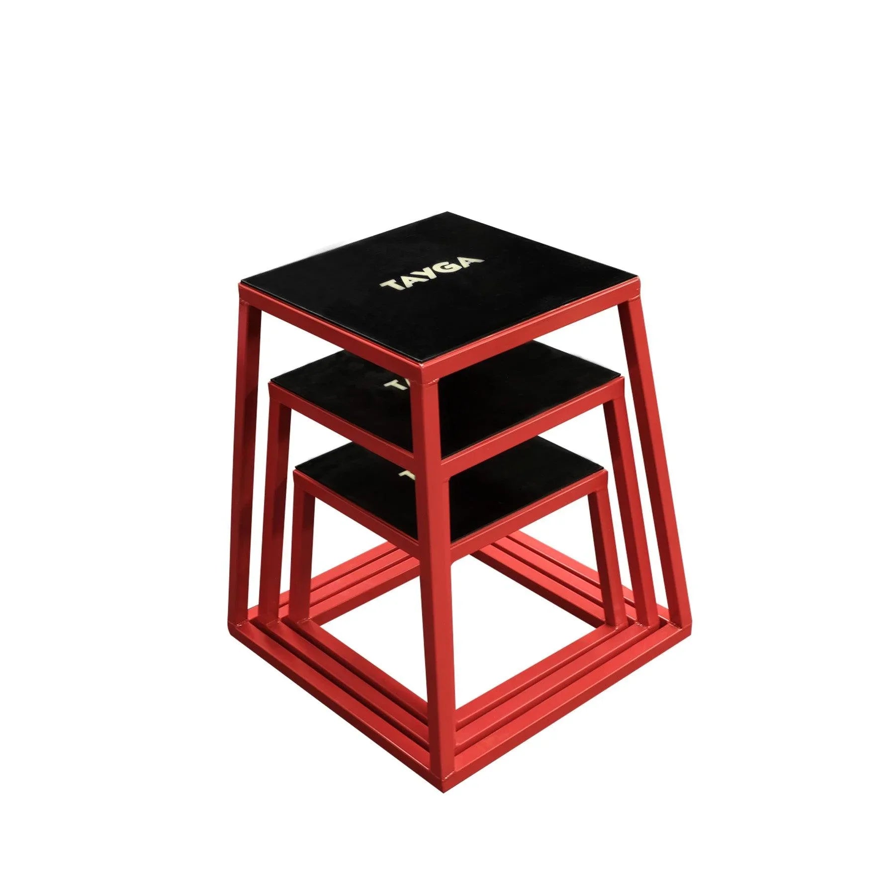 Set Bancos Pliométricos (Alturas 31/46/61 cm) – Tayga