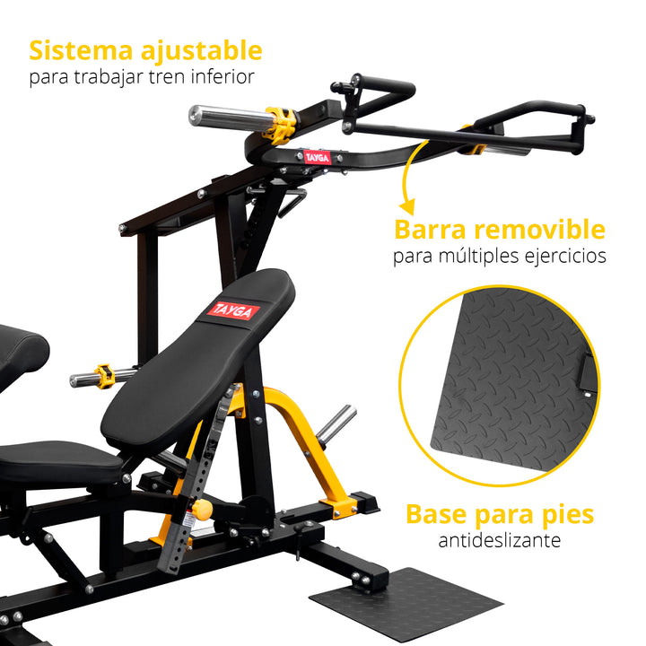 Tayga Entrenador de Fuerza con Banco