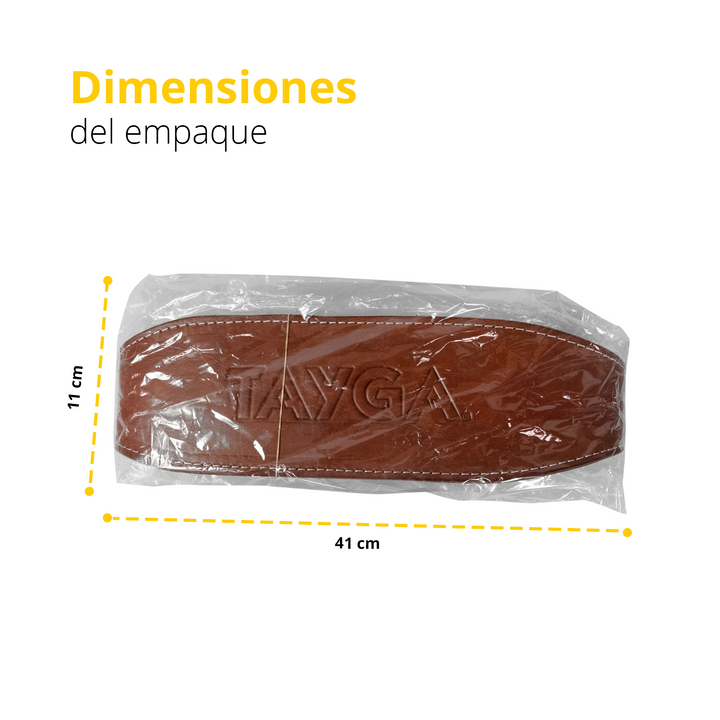Cinturón miel grande