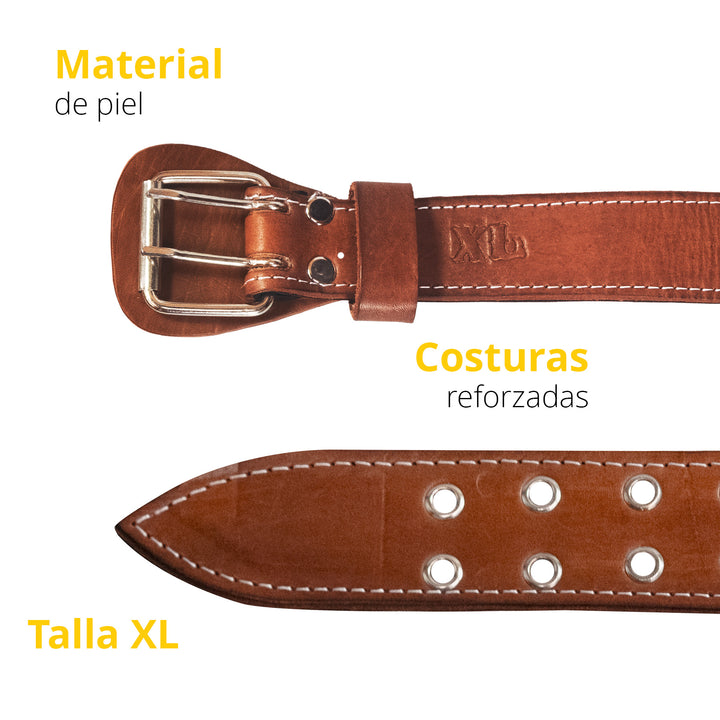Cinturón miel extragrande