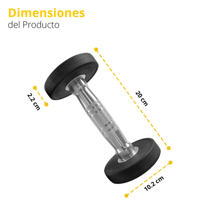 Mancuerna redonda acero