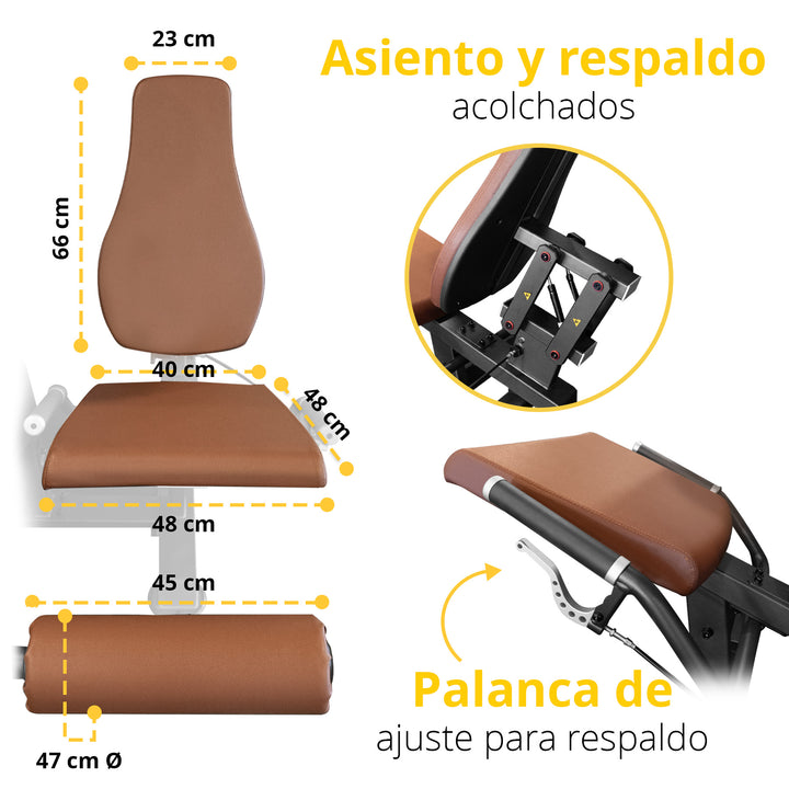 Equipo TAYGA-PRO extensión de pierna