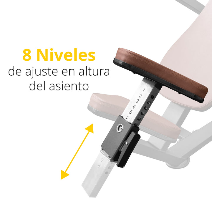 Equipo TAYGA-PRO de prensa para hombros