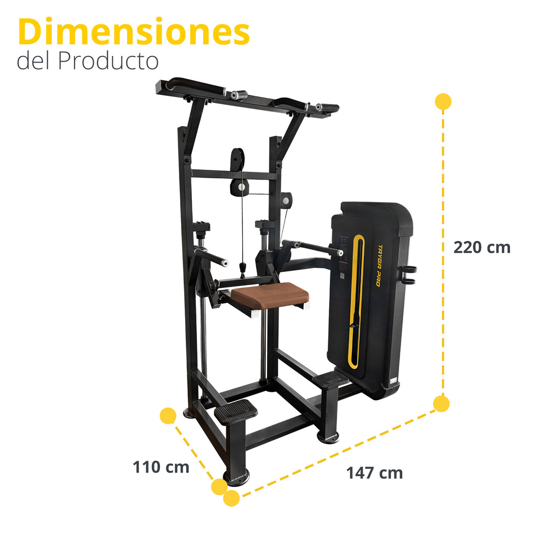 Equipo TAYGA-PRO para fondos y dominadas