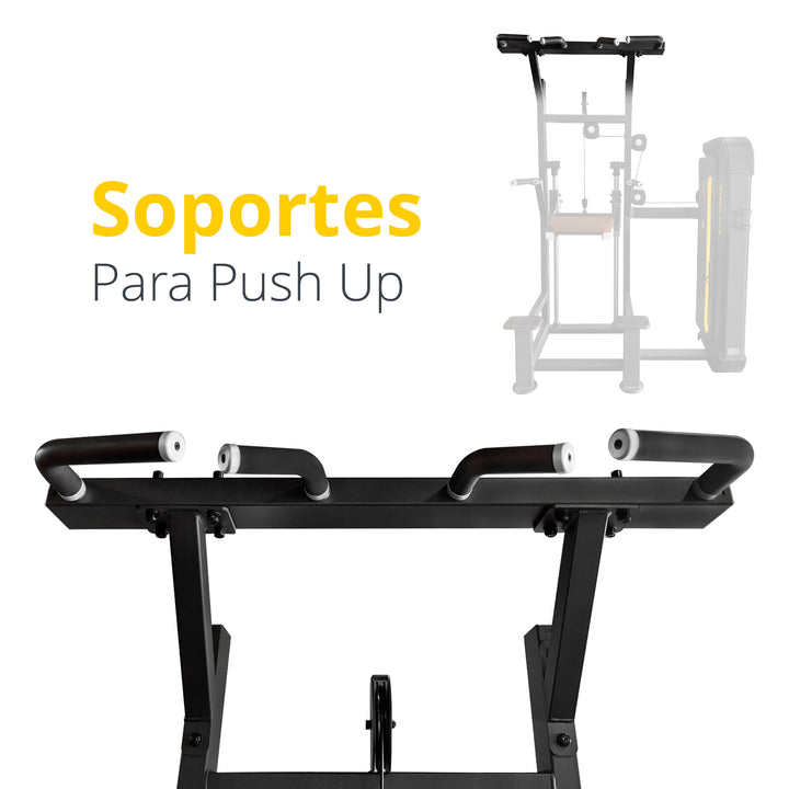 Equipo TAYGA-PRO para fondos y dominadas