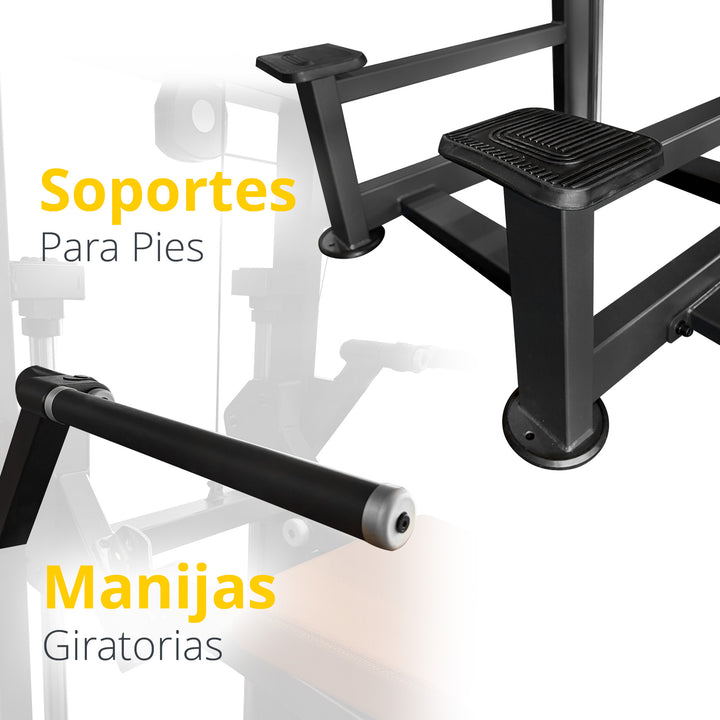 Equipo TAYGA-PRO para fondos y dominadas