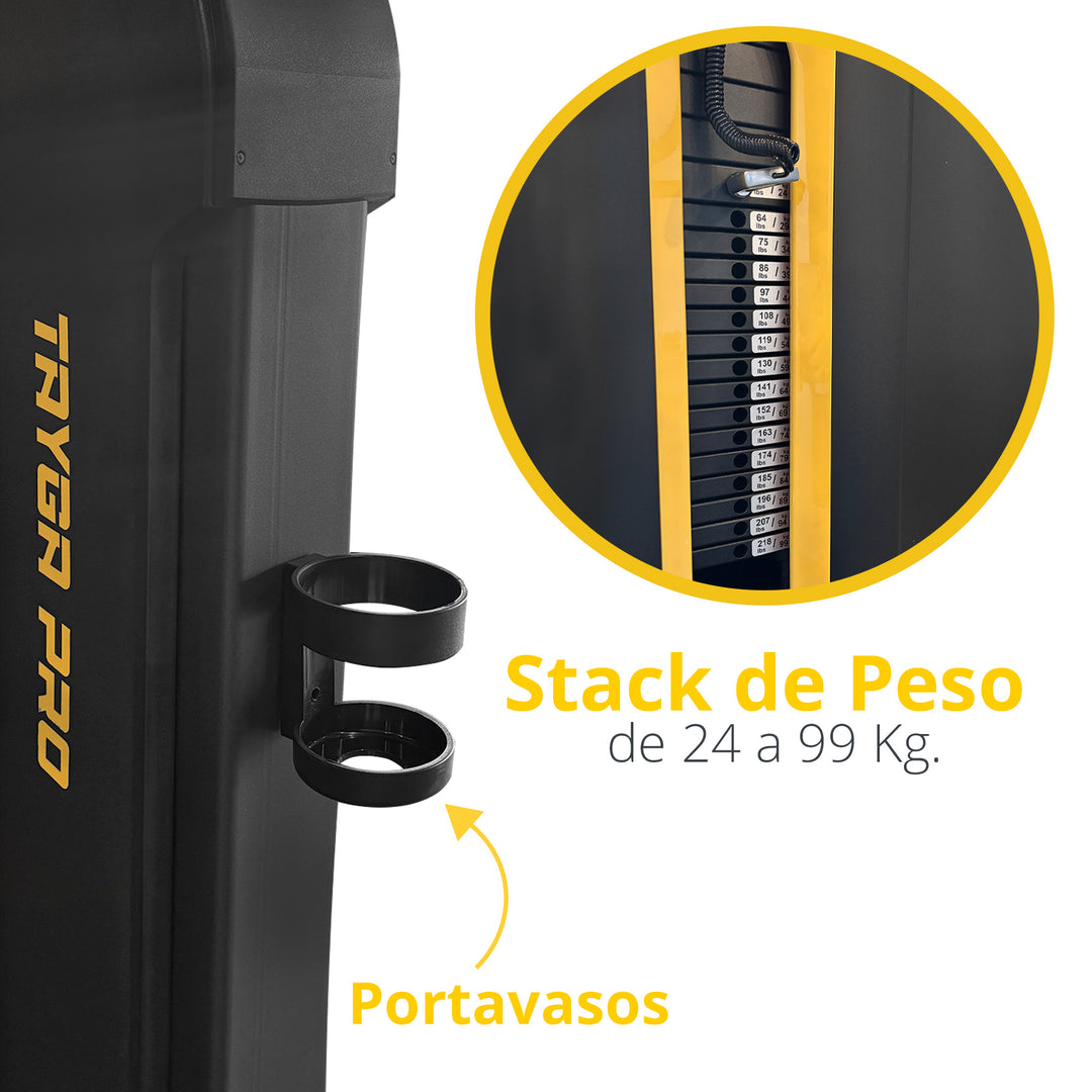 Equipo TAYGA-PRO para fondos y dominadas