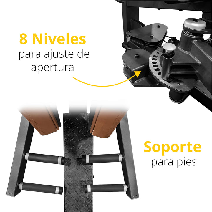 Equipo TAYGA-PRO de abducción a aducción