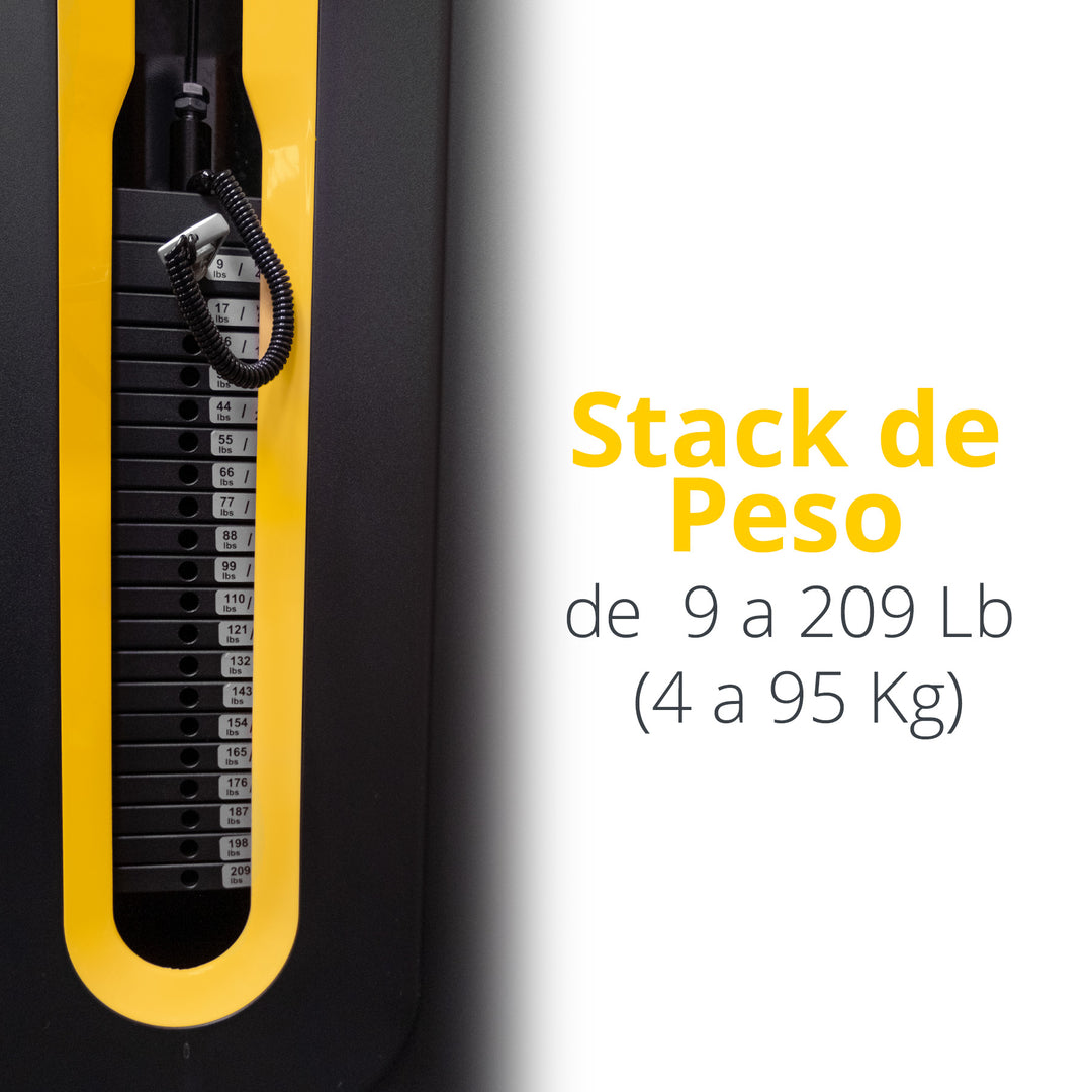 Equipo TAYGA-PRO remo vertical