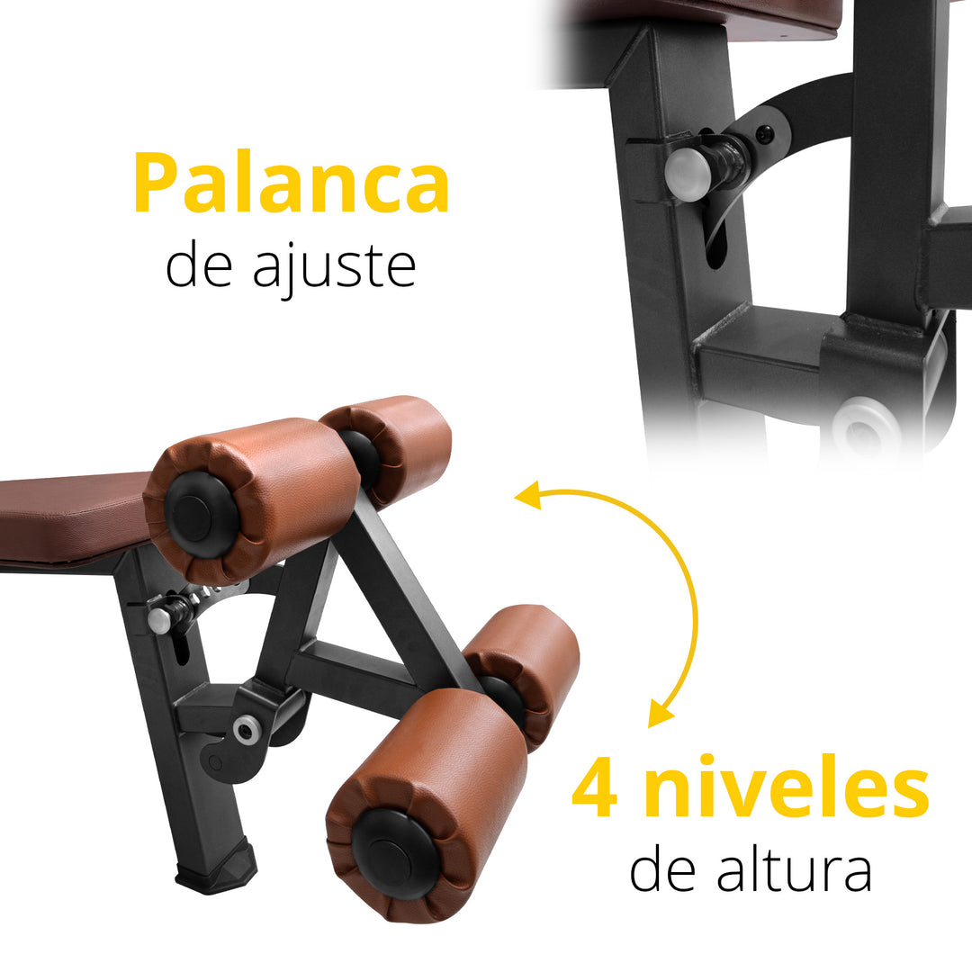 Banco declinado TAYGA-PRO estant barra