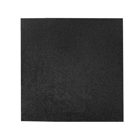 Pieza de piso de Caucho multipropósito negro