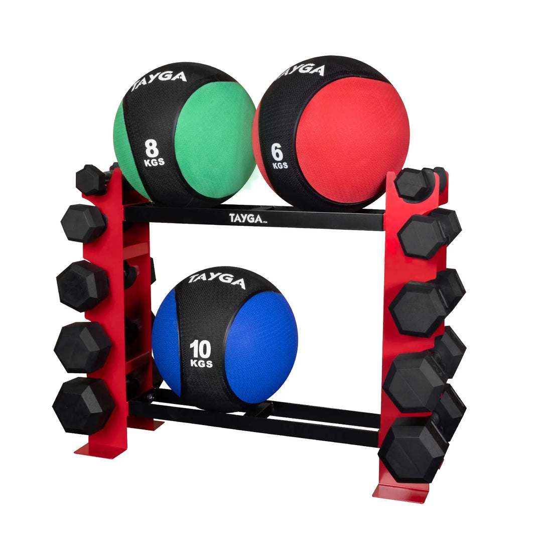KIT RACK PARA MANCUERNAS Y BALONES