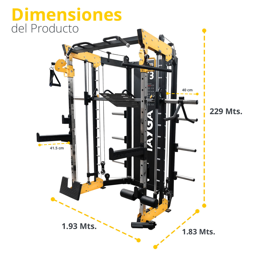 Máquina para entrenamiento de fuerza Ver 2.0