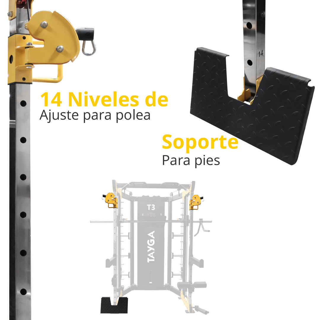 Máquina para entrenamiento de fuerza Ver 2.0