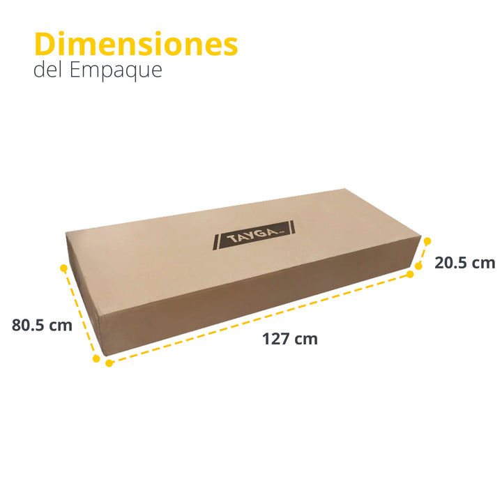 Estante para 10 barras con peso integrado color negro