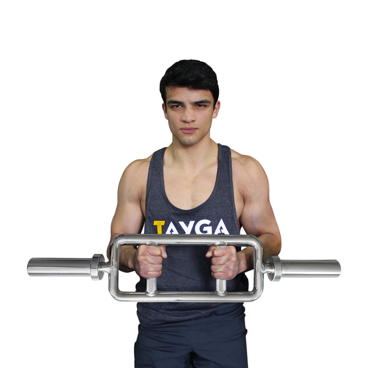 Barra Olímpica Romana Triceps/Biceps 34″, Bujes Bronce
