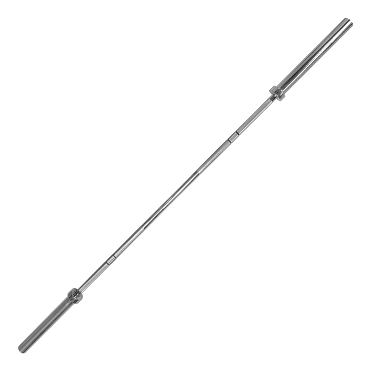 Barra Semiolimpica 1.8m 300lb Cromada, Bujes Nylon