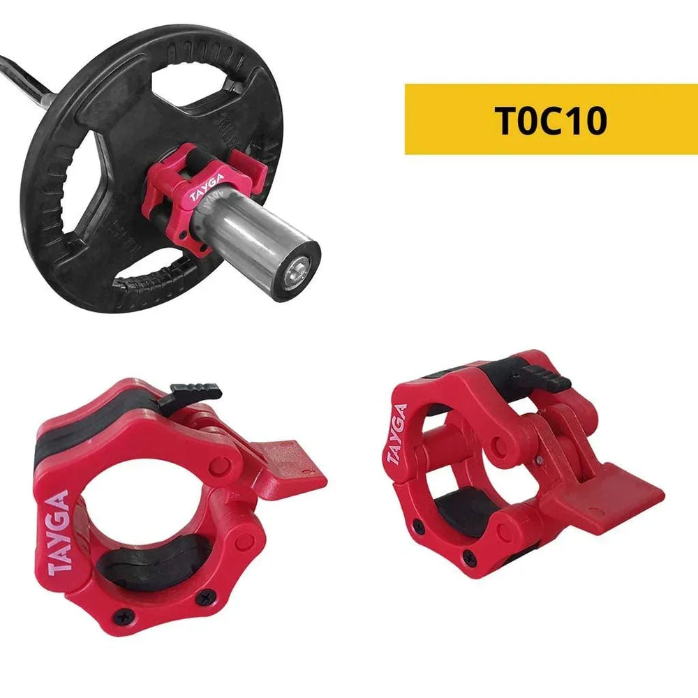 Par Seguros Collar Plástico Rojo - Tayga