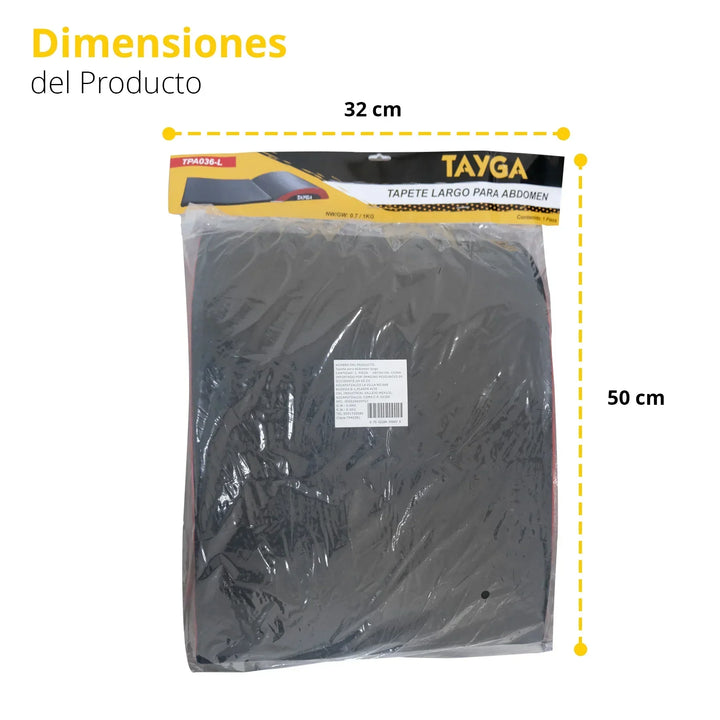 Tapete para abdomen largo - Tayga