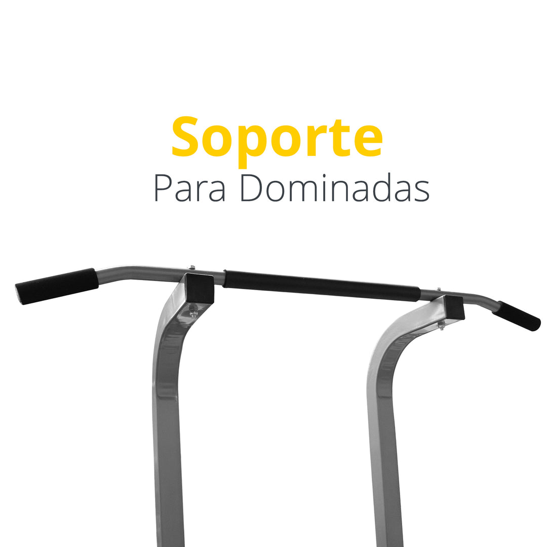 Torre Multifuncional Abdominales Gris