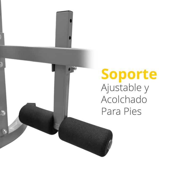 Torre Multifuncional Abdominales Gris