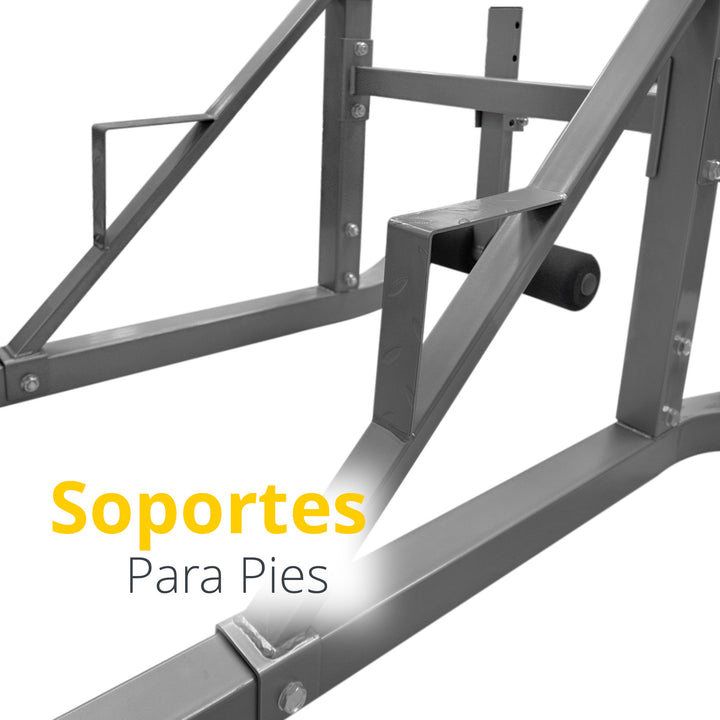 Torre Multifuncional Abdominales Gris