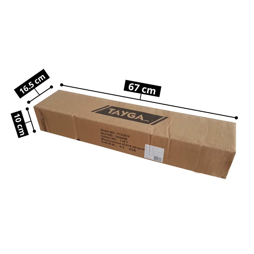 Rack para mancuernas hexagonales de 5 pares Rojo