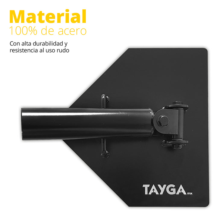 Base ESTANDAR para barra, ejercicio remo 4 kg