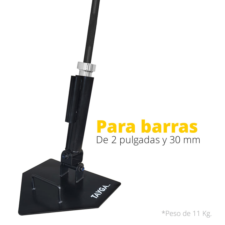 Base PREMIUM para barra, ejercicio remo 11 kg