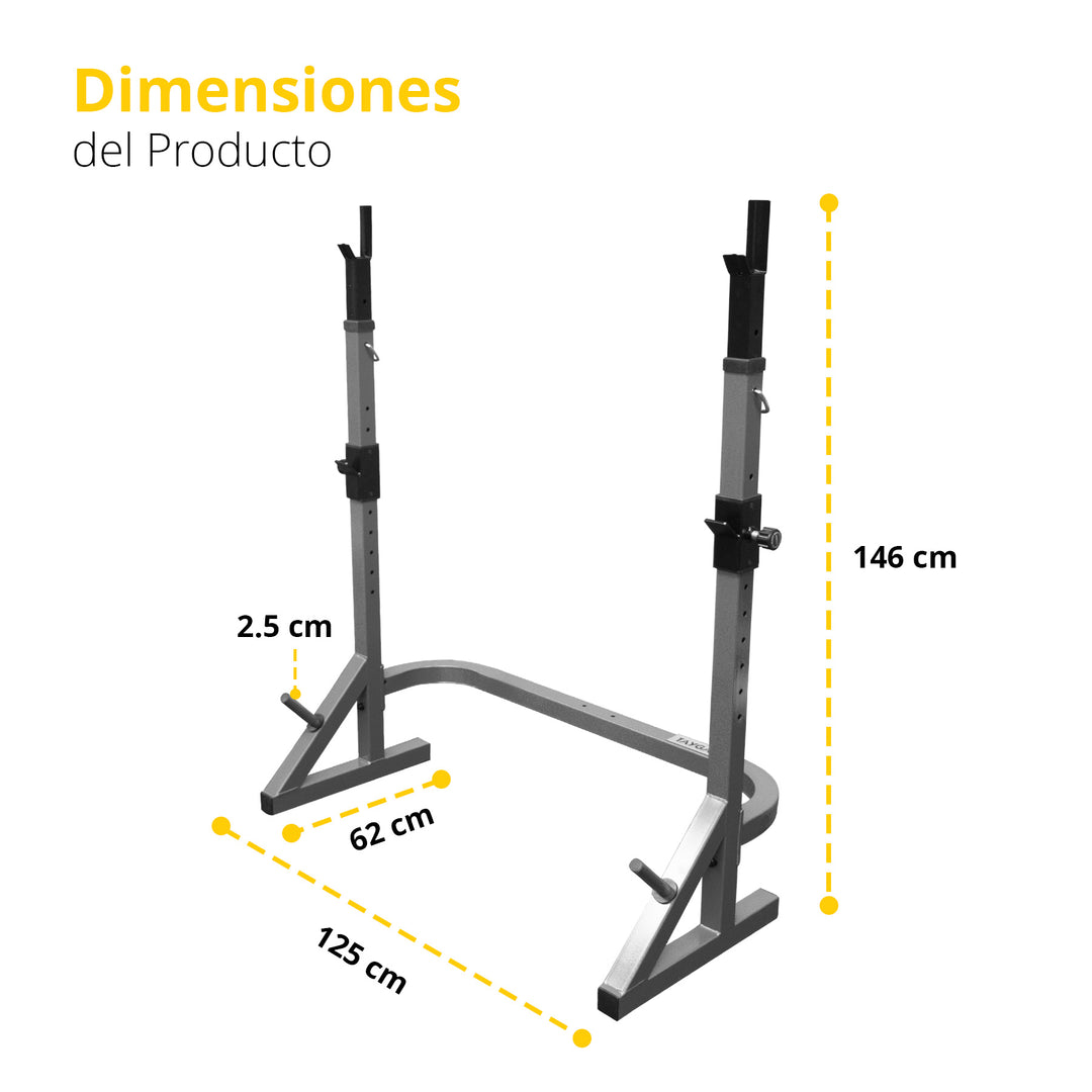Mini Rack Fuerza Tayga 50 X 50 X 2 MM gris