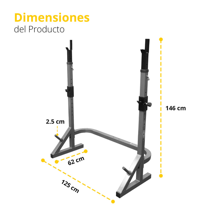Mini Rack Fuerza Tayga 50 X 50 X 2 MM gris