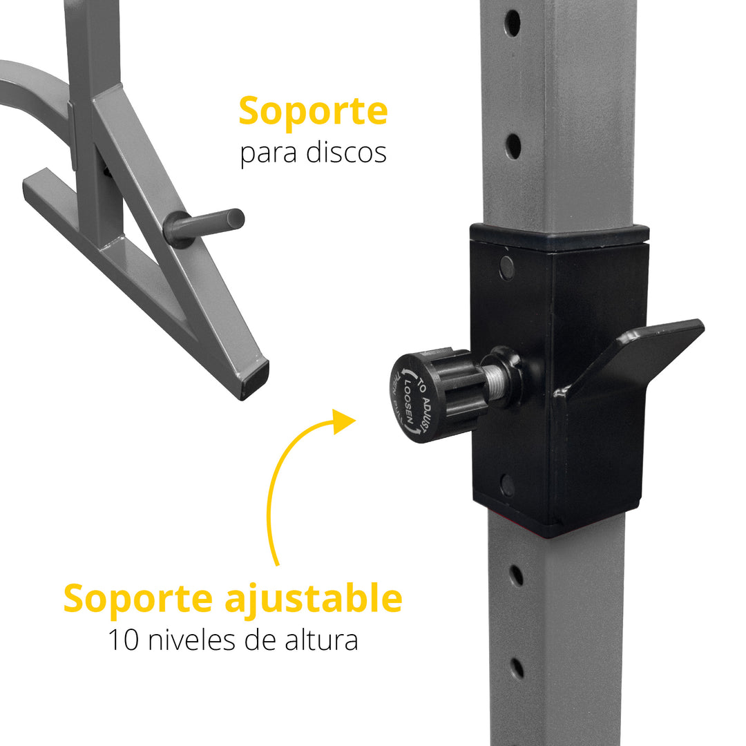 Mini Rack Fuerza Tayga 50 X 50 X 2 MM gris