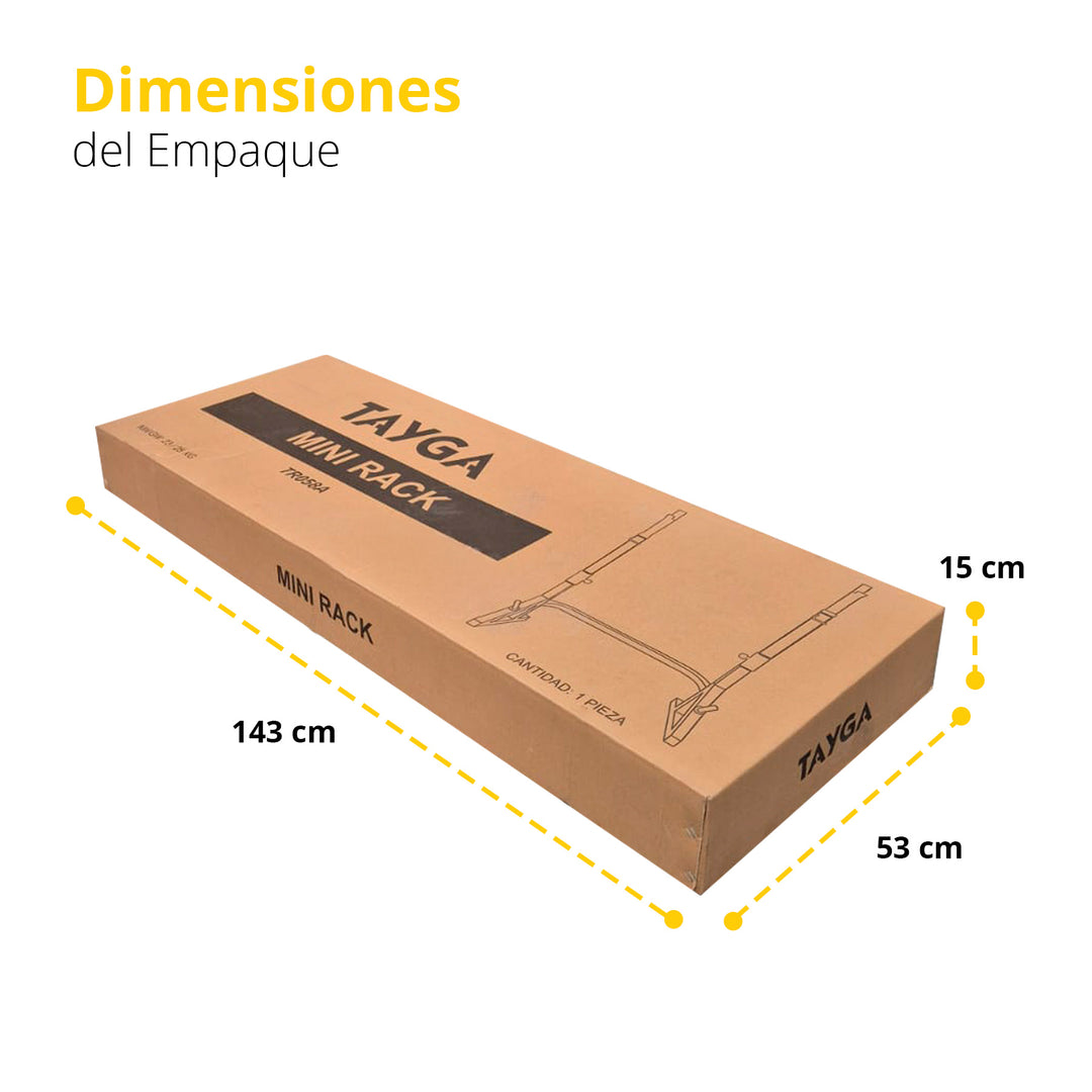 Mini Rack Fuerza Tayga 50 X 50 X 2 MM gris