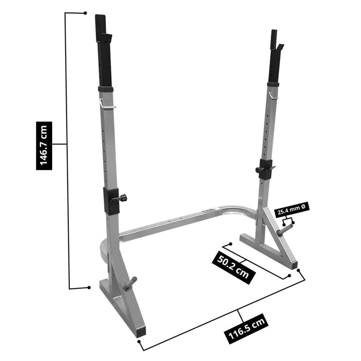 Mini Rack Fuerza Tayga 50 X 50 X 2 MM gris