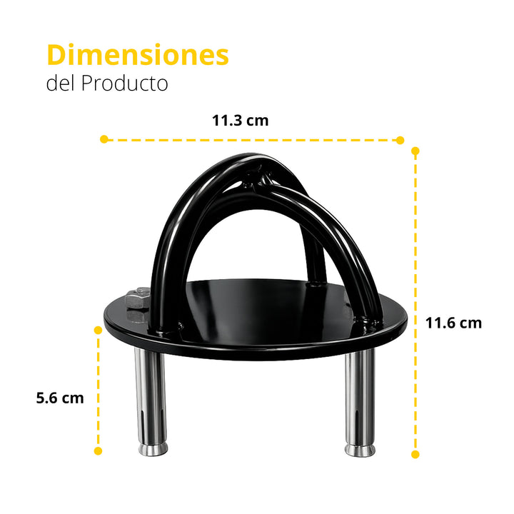 Soporte Tayga Pared Cuerdas susp/ligas