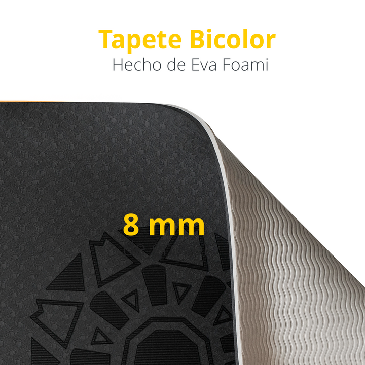 Tapete de Yoga 0.8 mm.