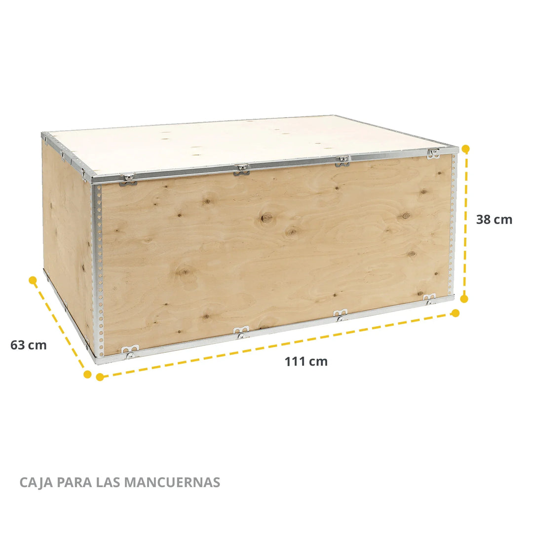 Set mancuernas hex 10 pares 5-50 c/rack