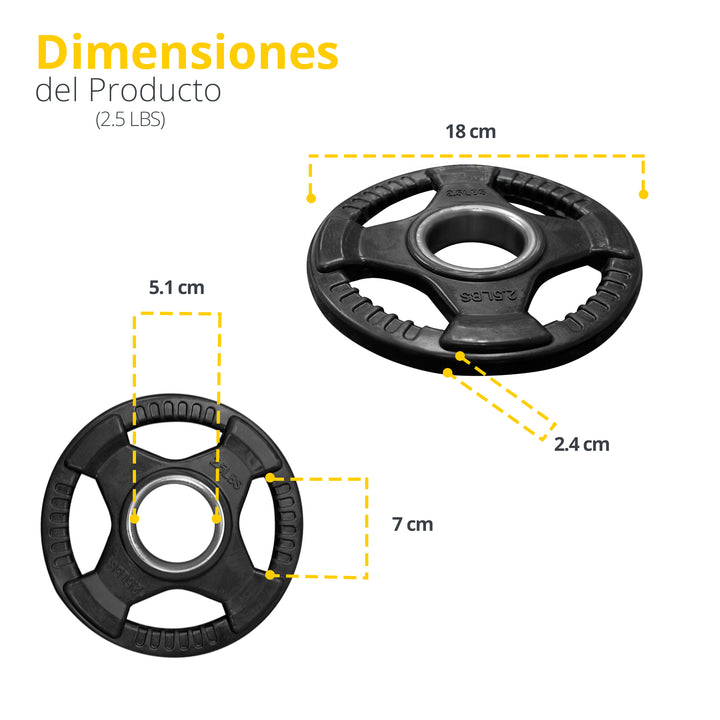 Disco Olímpico 4 Agarres