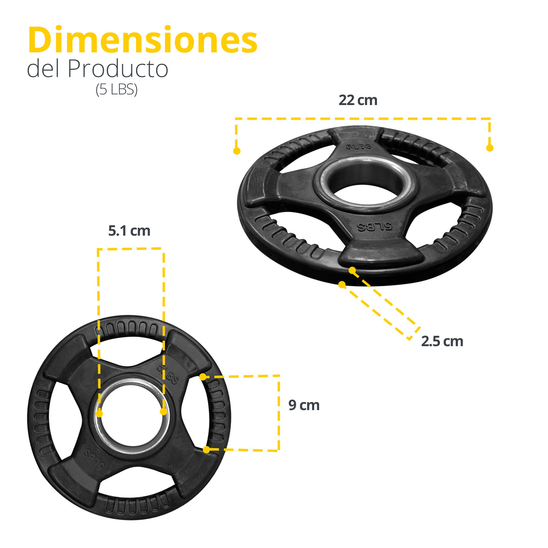 Disco Olímpico 4 Agarres
