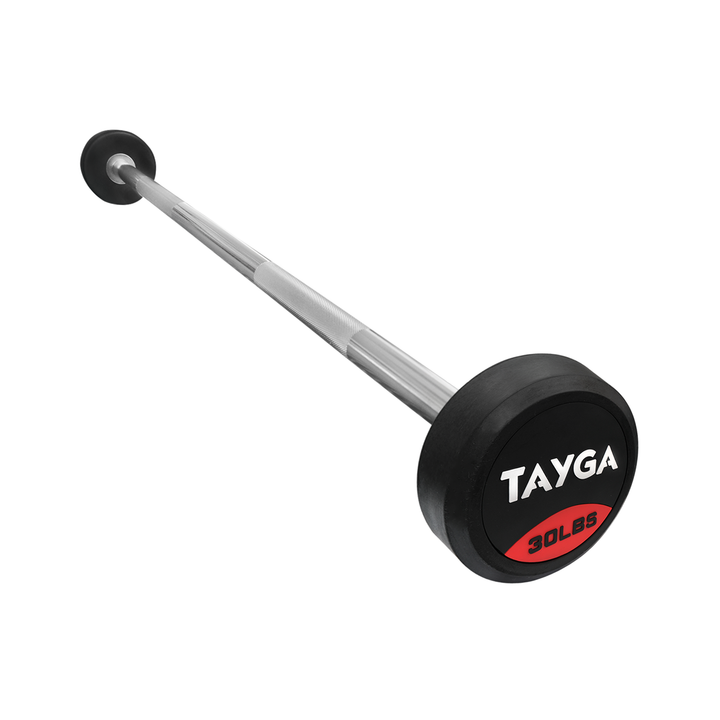 Barra Recta Premium con Peso integrado