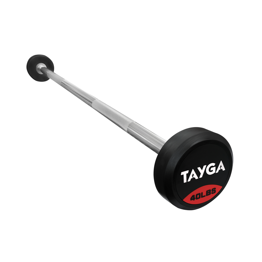 Barra Recta Premium con Peso integrado