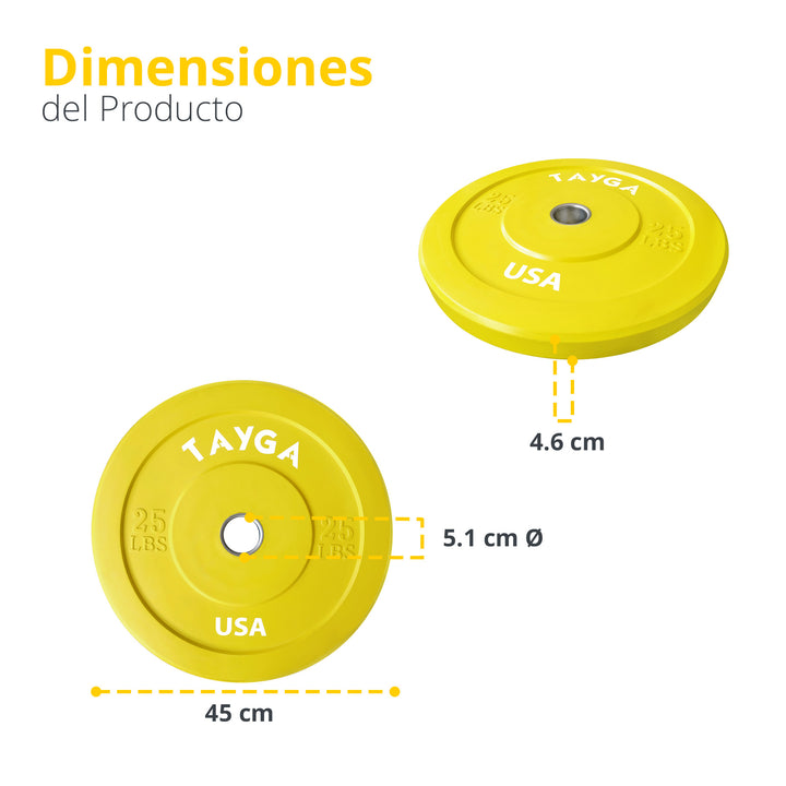 Discos para Halterofilia Hi Temp