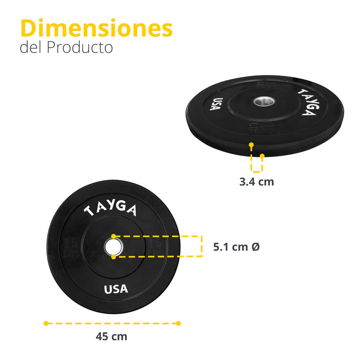 Discos para Halterofilia Hi Temp