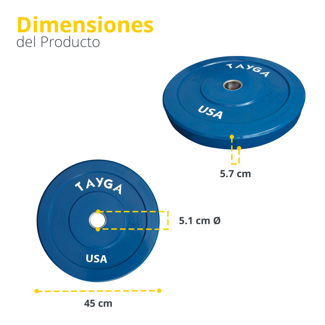 Discos para Halterofilia Hi Temp