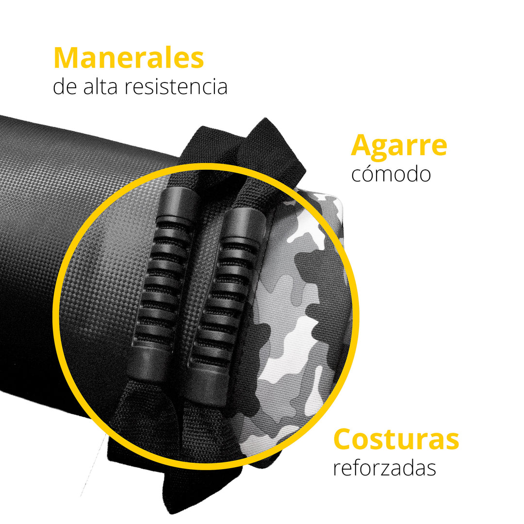 Saco para ejercicio camuflaje 30 Kilogramo