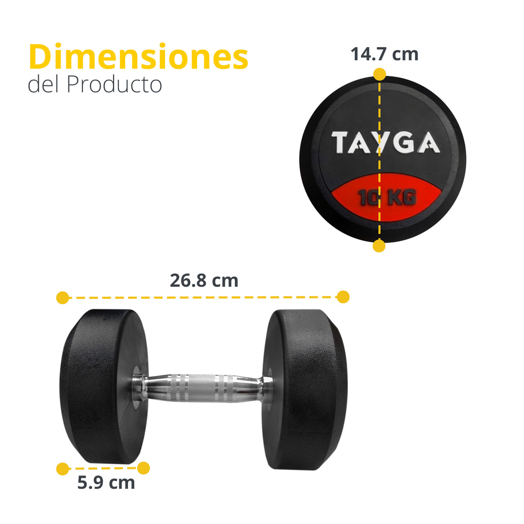 Mancuerna Tayga Redonda Premium
