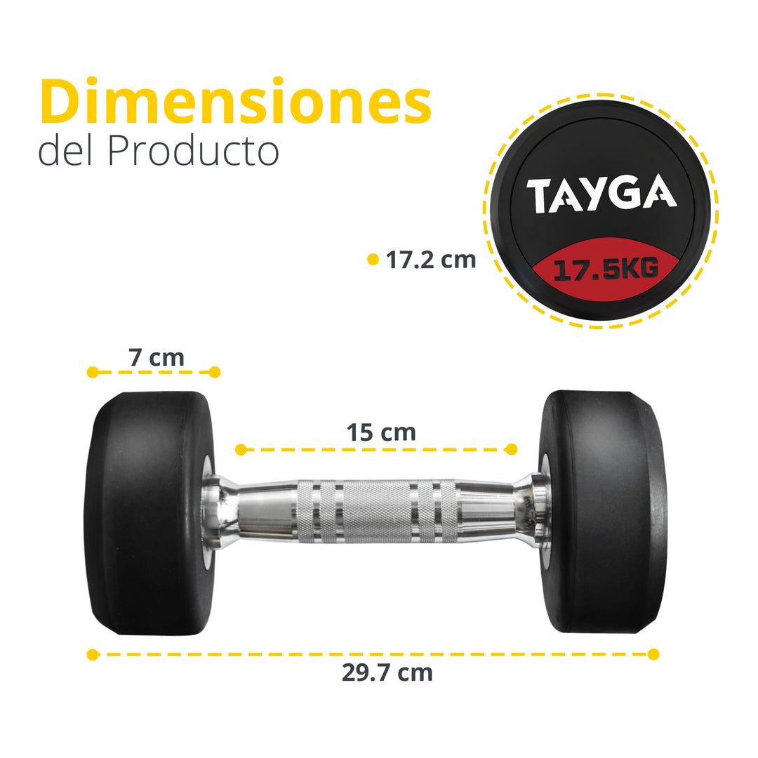 Mancuerna Tayga Redonda Premium