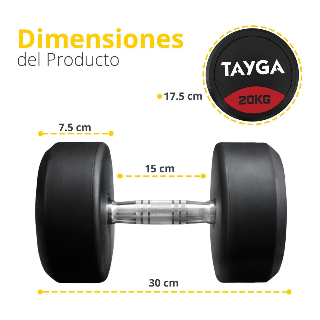 Mancuerna Tayga Redonda Premium