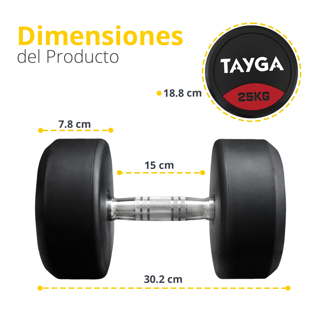 Mancuerna Tayga Redonda Premium