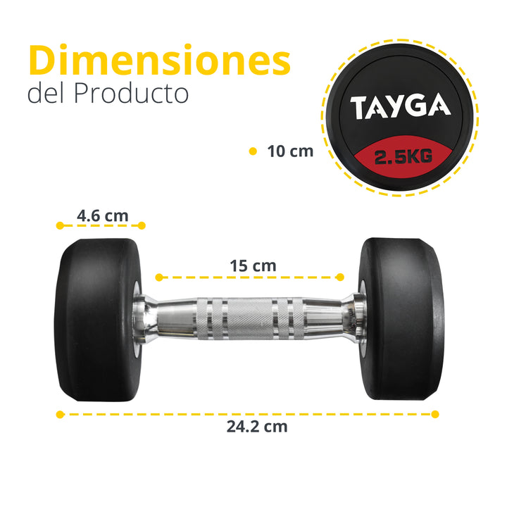 Mancuerna Tayga Redonda Premium